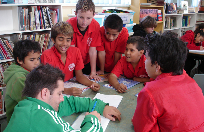 Classroom photograph