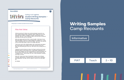 sample personal recount essay