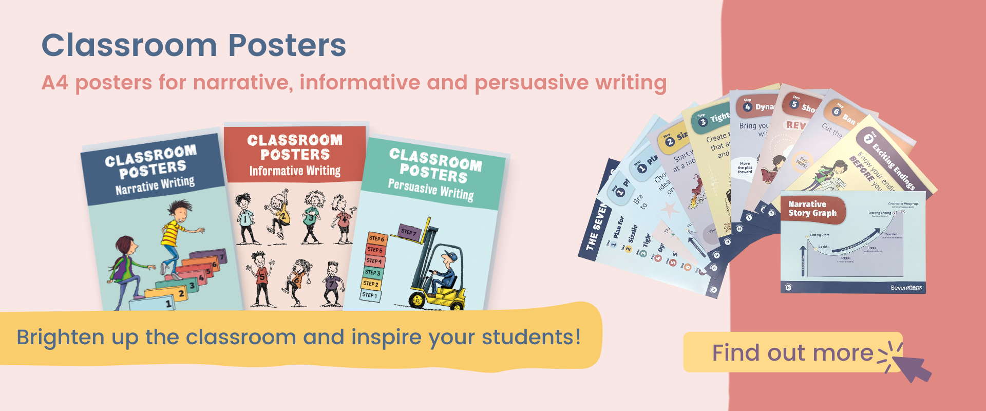 Back-to-school posters to brighten up your classroom