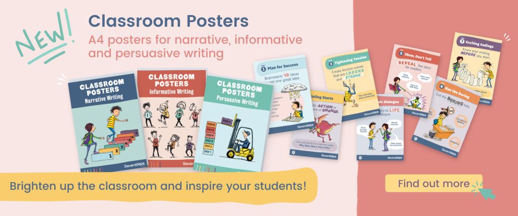 News Seven Steps Classroom Posters - colour and fun for your classroom. Click for more!
