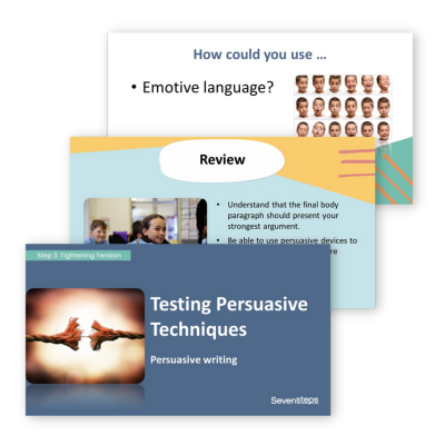 Powerpoint - Testing persuasive Techniques