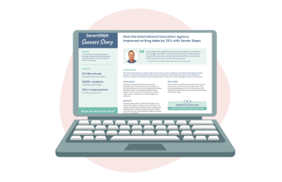Download this case study of 35% writing improvement 
